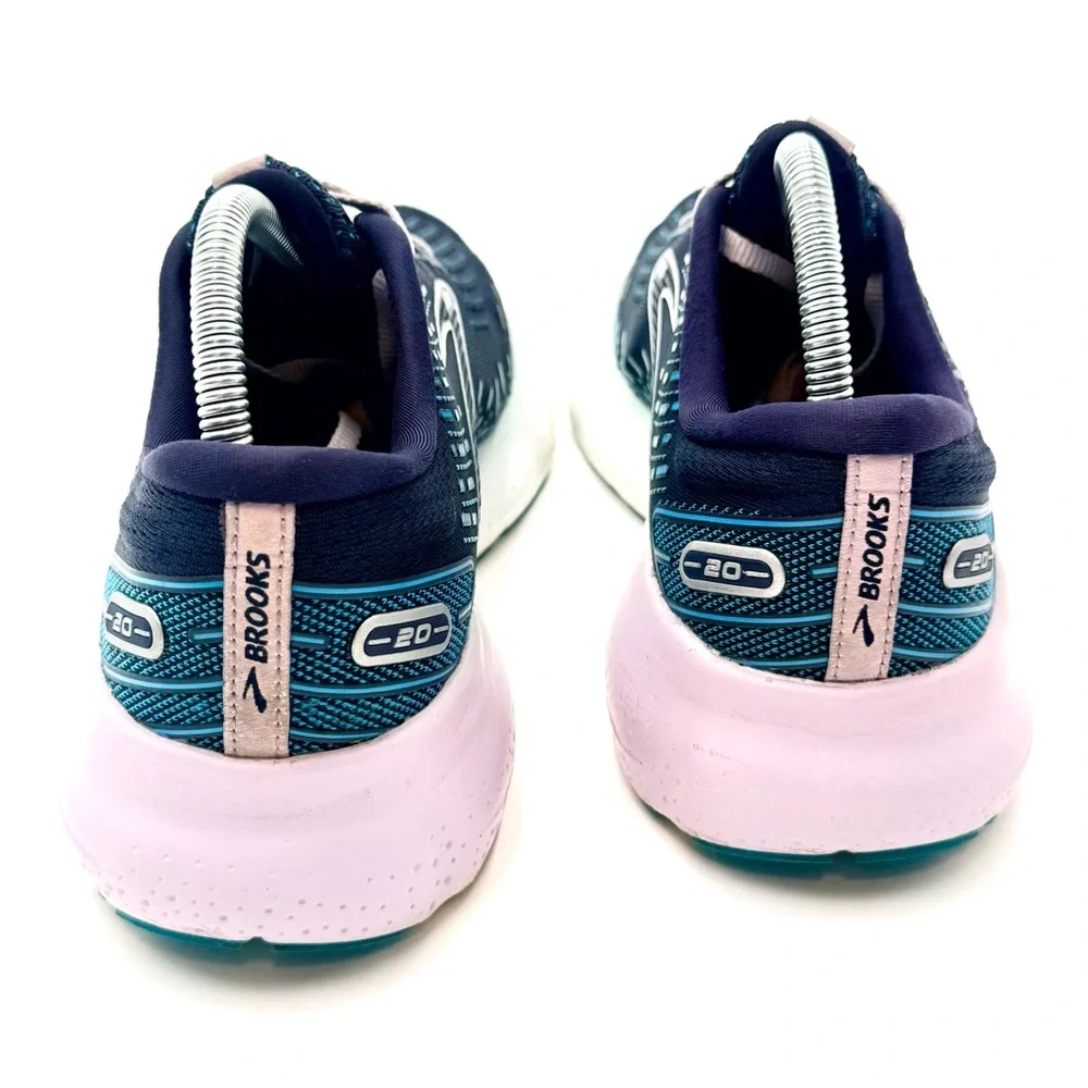 Brooks Women's Running Shoes - Navy‎ with Light Pink